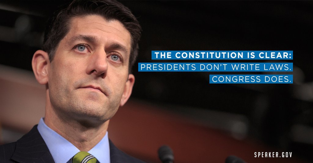 The Constitution is Clear: Congress Writes the Laws, Not Presidents The Constitution is Clear: Congress Writes the Laws, Not Presidents